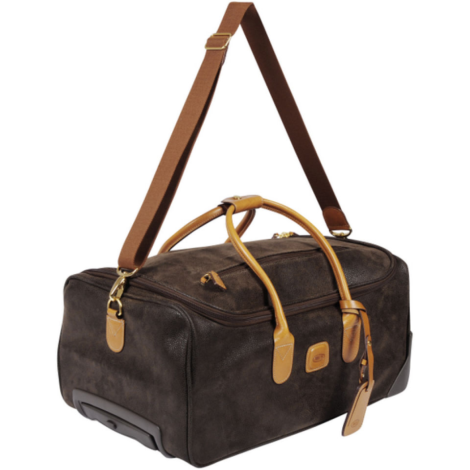 Bric's Life 55Cm Trolley Duffle  - Olive