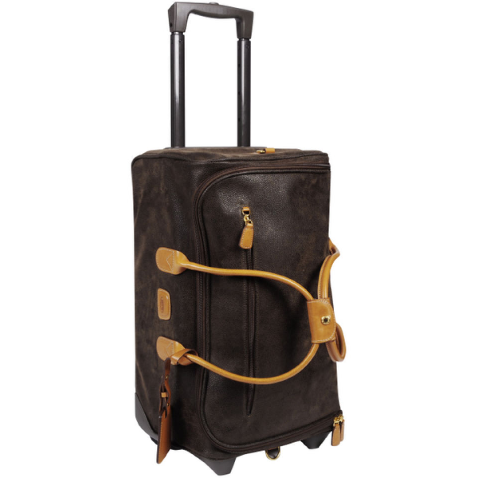 Bric's Life 55Cm Trolley Duffle  - Olive
