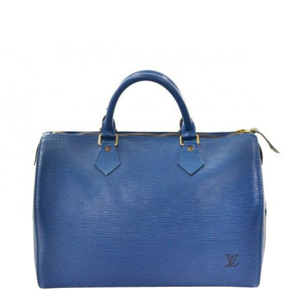 Louis Vuitton Vintage Louis Vuitton Speedy 25 Blue Epi Leather City