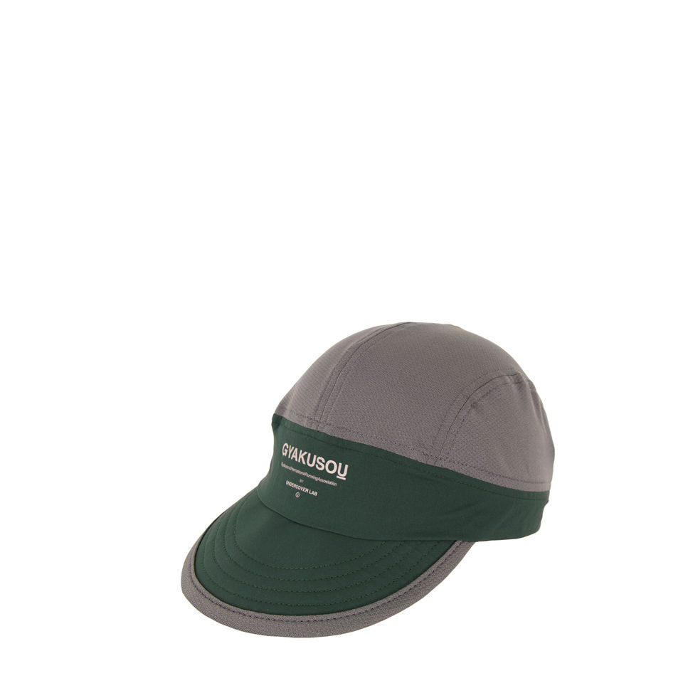 Nike x Undercover GYAKUSOU Men s UC Dri FIT Mesh Running Cap Pro Green Dark Grey Coggles