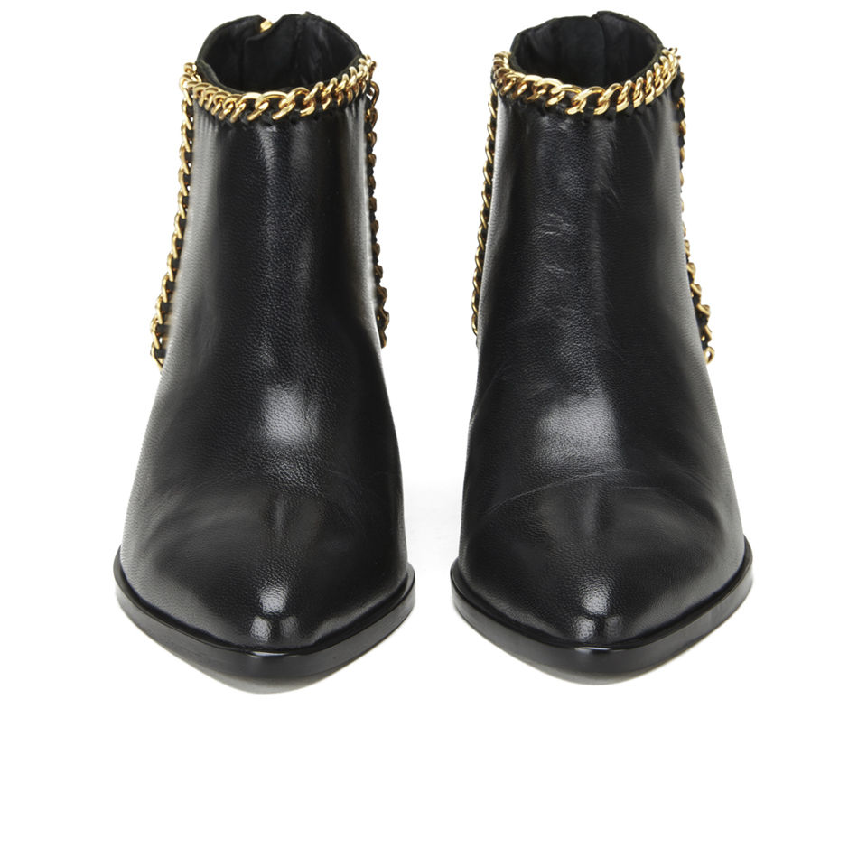 Kat Maconie Women's Tasmin Chain Detail Heeled Ankle Boots - Black ...