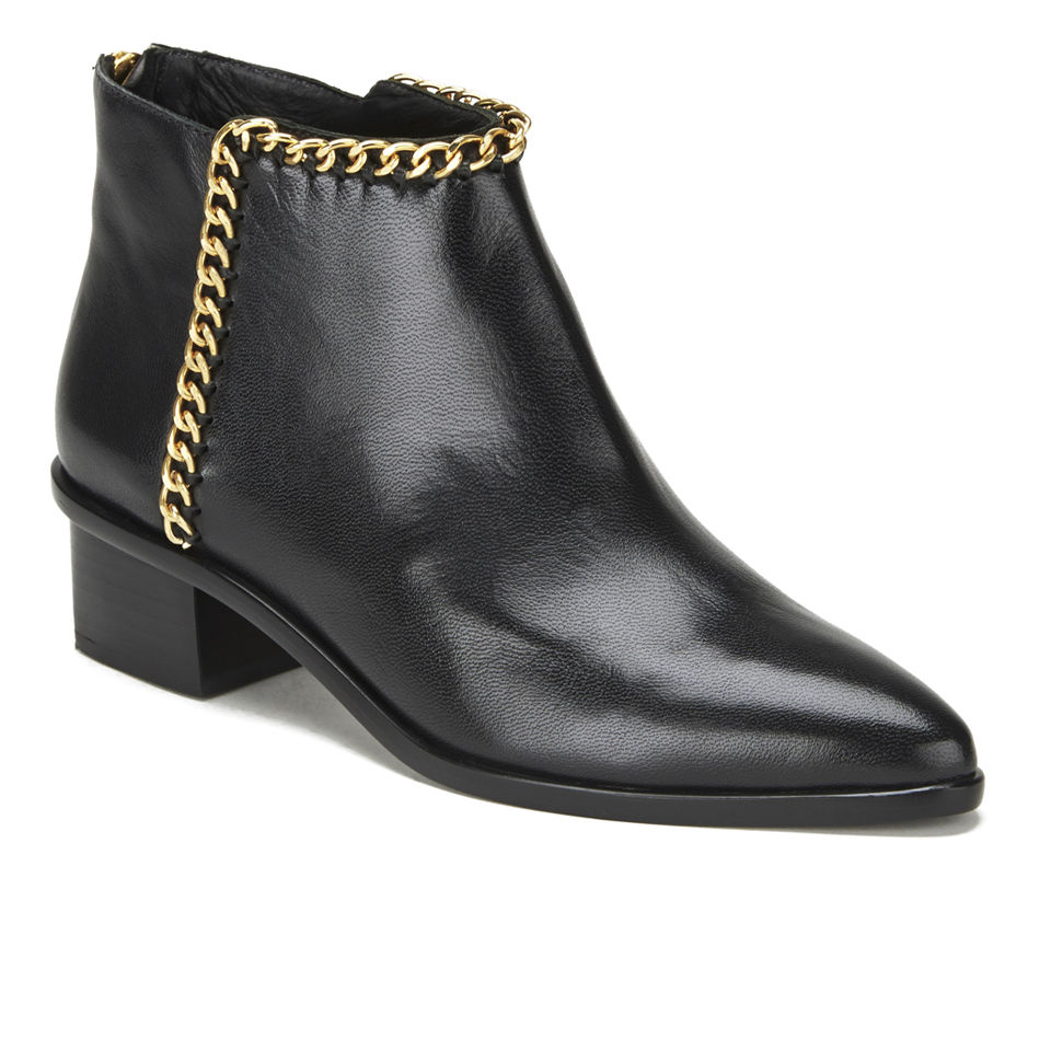 Kat Maconie Women's Tasmin Chain Detail Heeled Ankle Boots - Black ...
