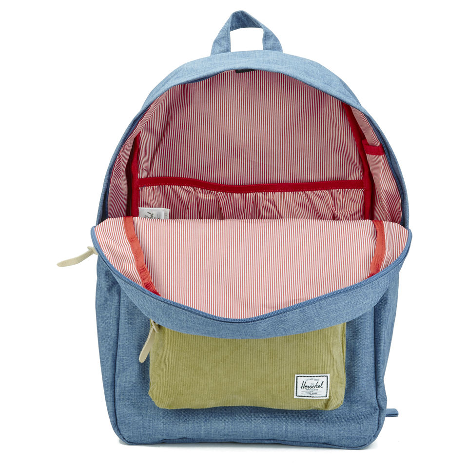 Herschel Supply Co. Men's Ranch Collection Heritage Backpack - Navy/Straw
