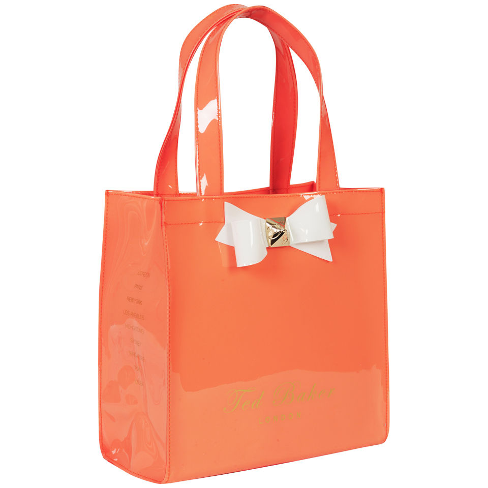 Ted Baker Women's Lilcon Small Bow Shopper Ikon Bag - Light Orange