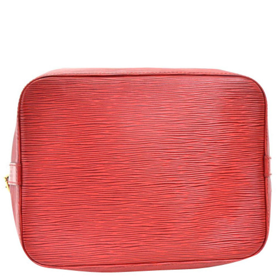 Louis Vuitton Vintage Red Epi Leather Noe Petit Red Shoulder Bag