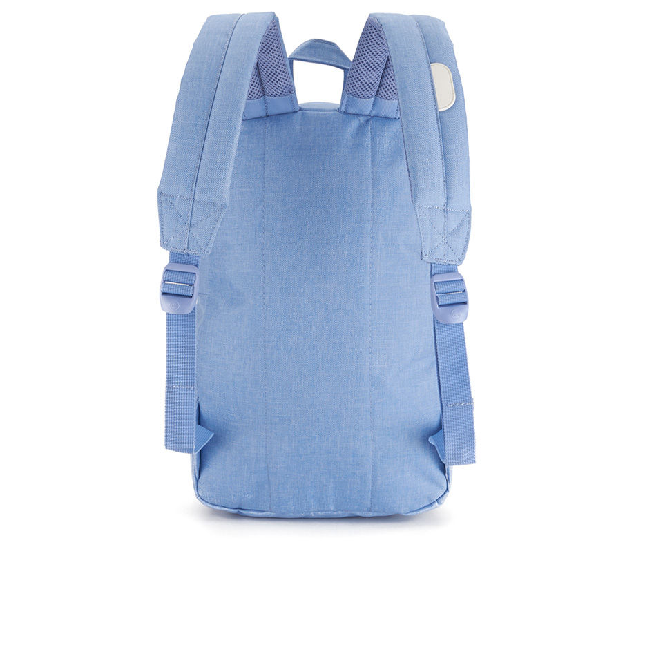 Herschel Supply Co. Women's Heritage Mid Volume Backpack - Chambray Crosshatch/White Rubber