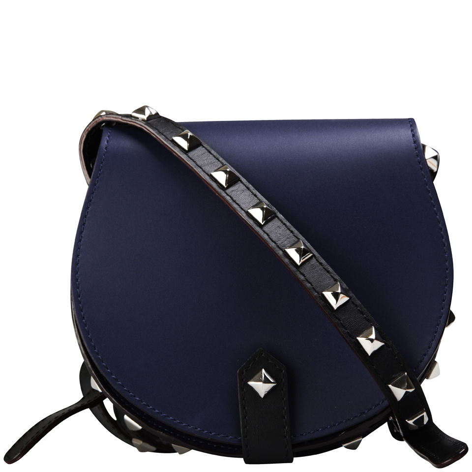Rebecca Minkoff Leather Skylar Mini Bag - Sapphire