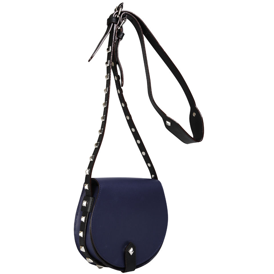 Rebecca Minkoff Leather Skylar Mini Bag - Sapphire