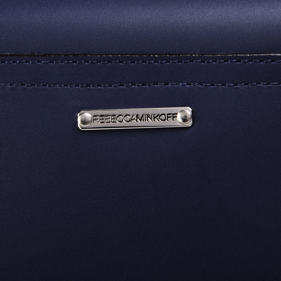 Rebecca Minkoff Leather Skylar Mini Bag - Sapphire