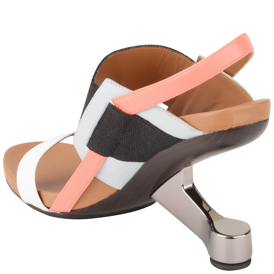 United Nude Women's Eamz Mika Heels - Black/Fluro/Mint | Allsole