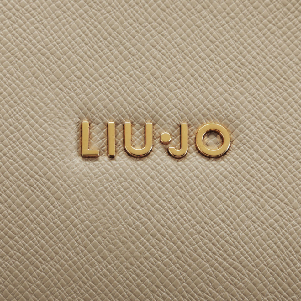 Liu Jo Anna Medium Plait Strap Tote Bag - Champagne