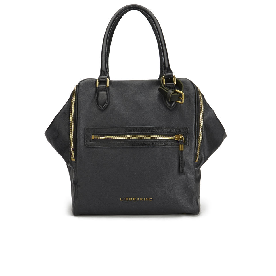 Liebeskind Women's Peaches Leather Wing Tote Bag - Black