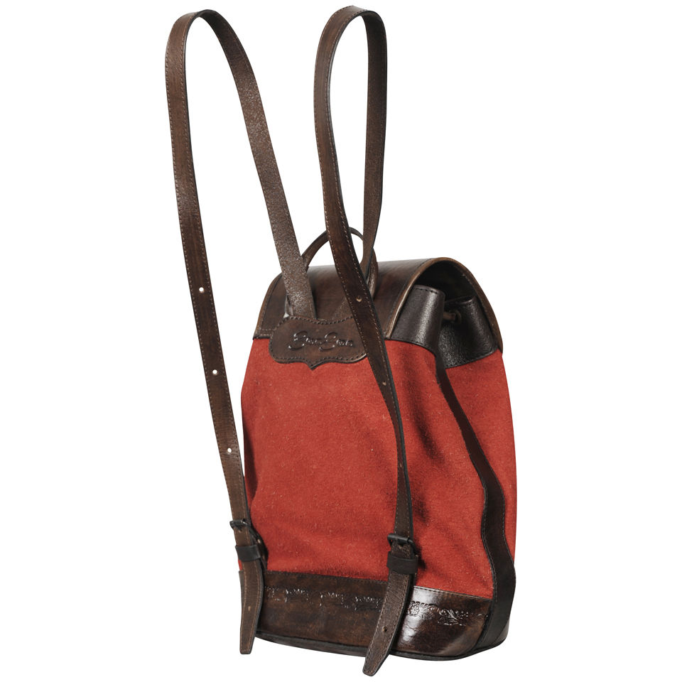 Beara Beara Mochita Leather Backpack - Red