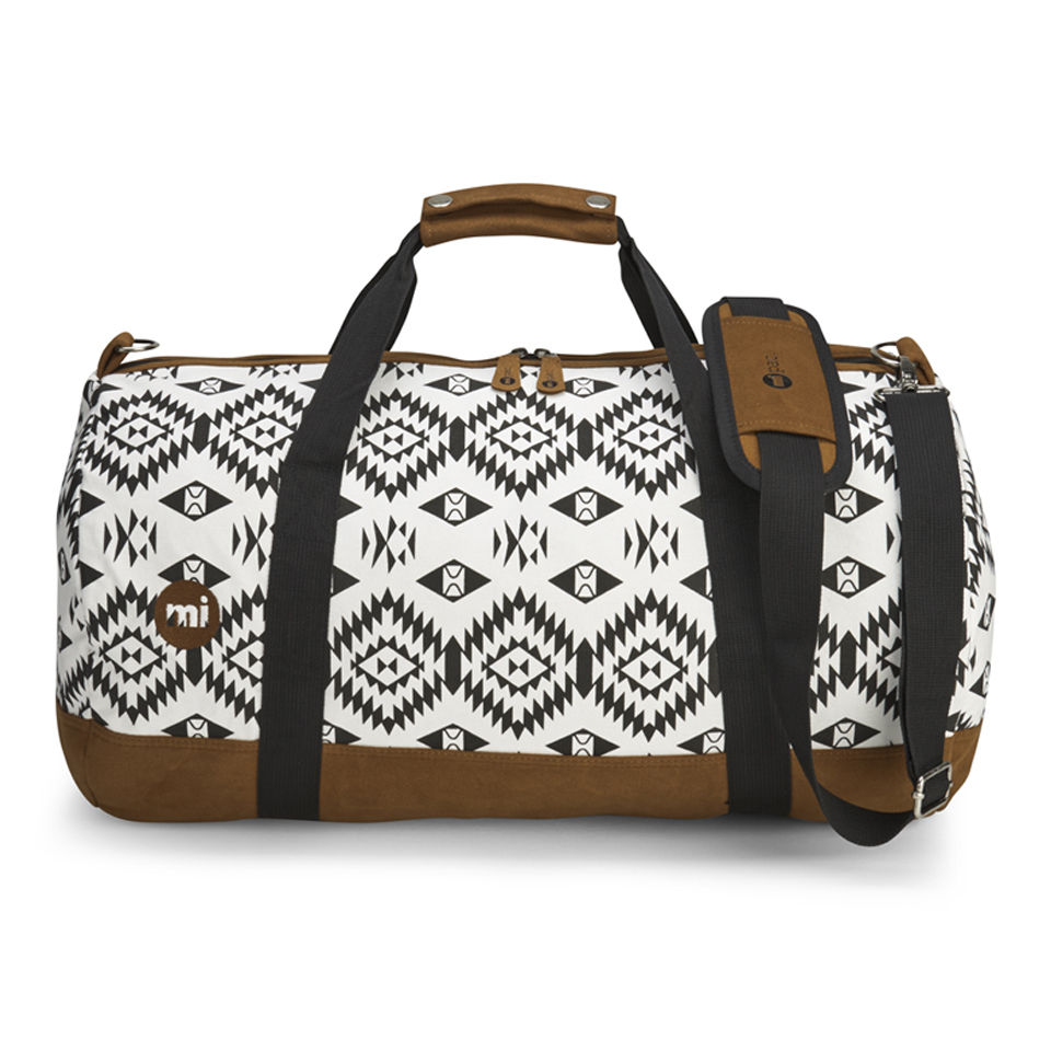 Mi-Pac Native Duffle Bag - Black/White