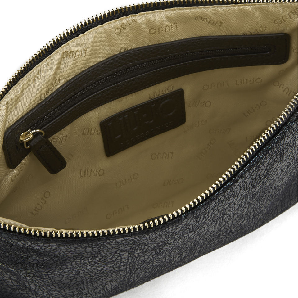 Liu Jo Women's Busta Piatta Oro Night Clutch Bag - Black