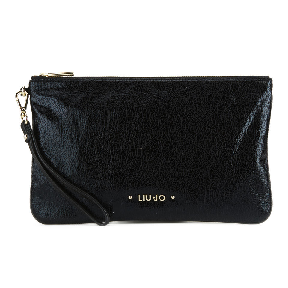 Liu Jo Women's Busta Piatta Oro Night Clutch Bag - Black
