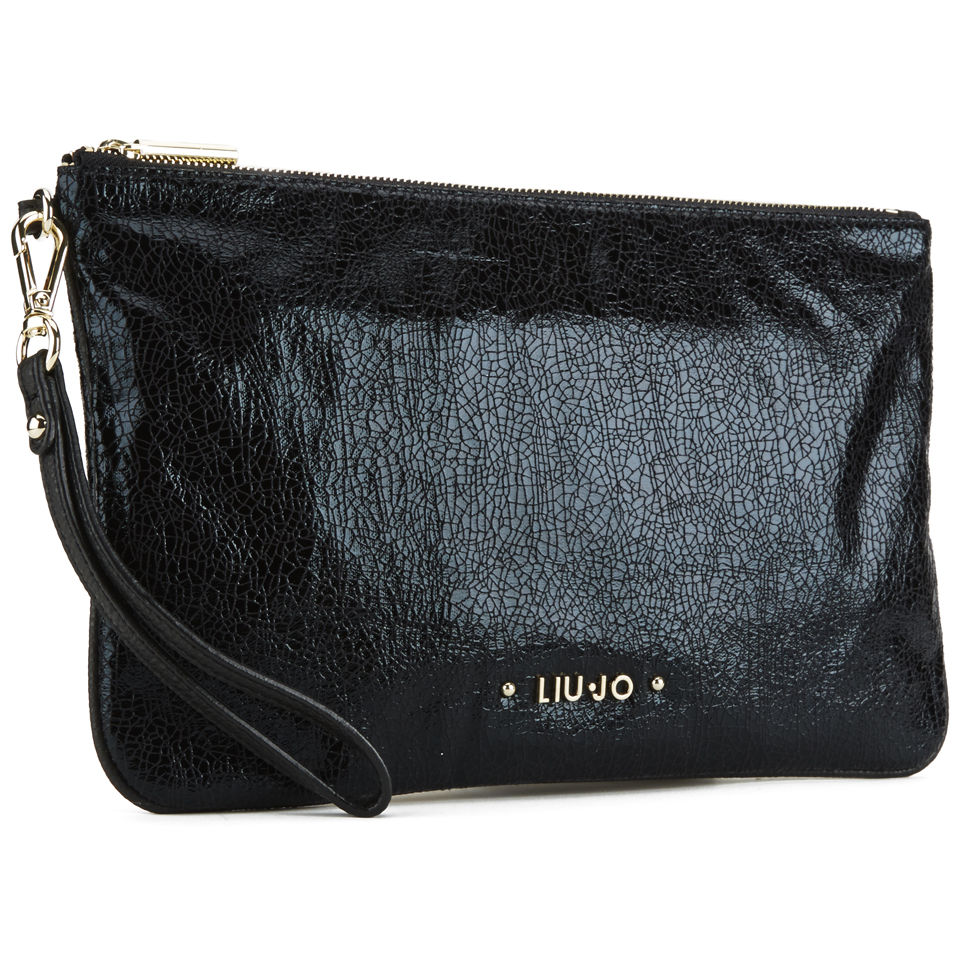 Liu Jo Women's Busta Piatta Oro Night Clutch Bag - Black