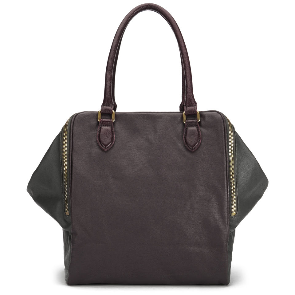 Liebeskind Women's Peaches Leather Wing Tote Bag - Cherry