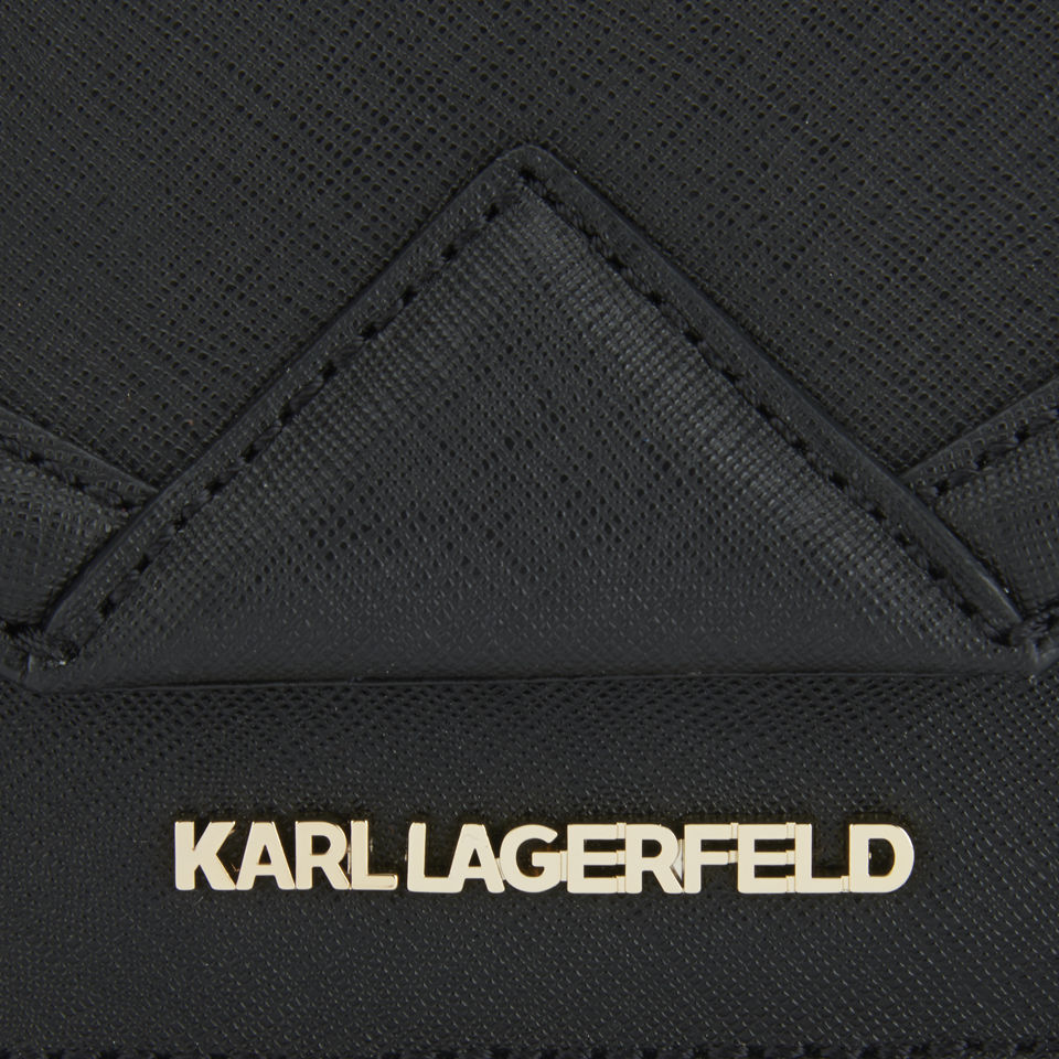 Karl Lagerfeld K/Klassik Super Mini Cross Body Bag - Black