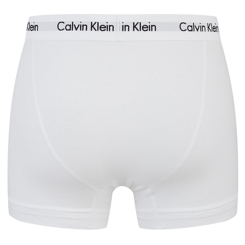 Calvin Klein Men's Trunks - Red/White/Navy Multi
