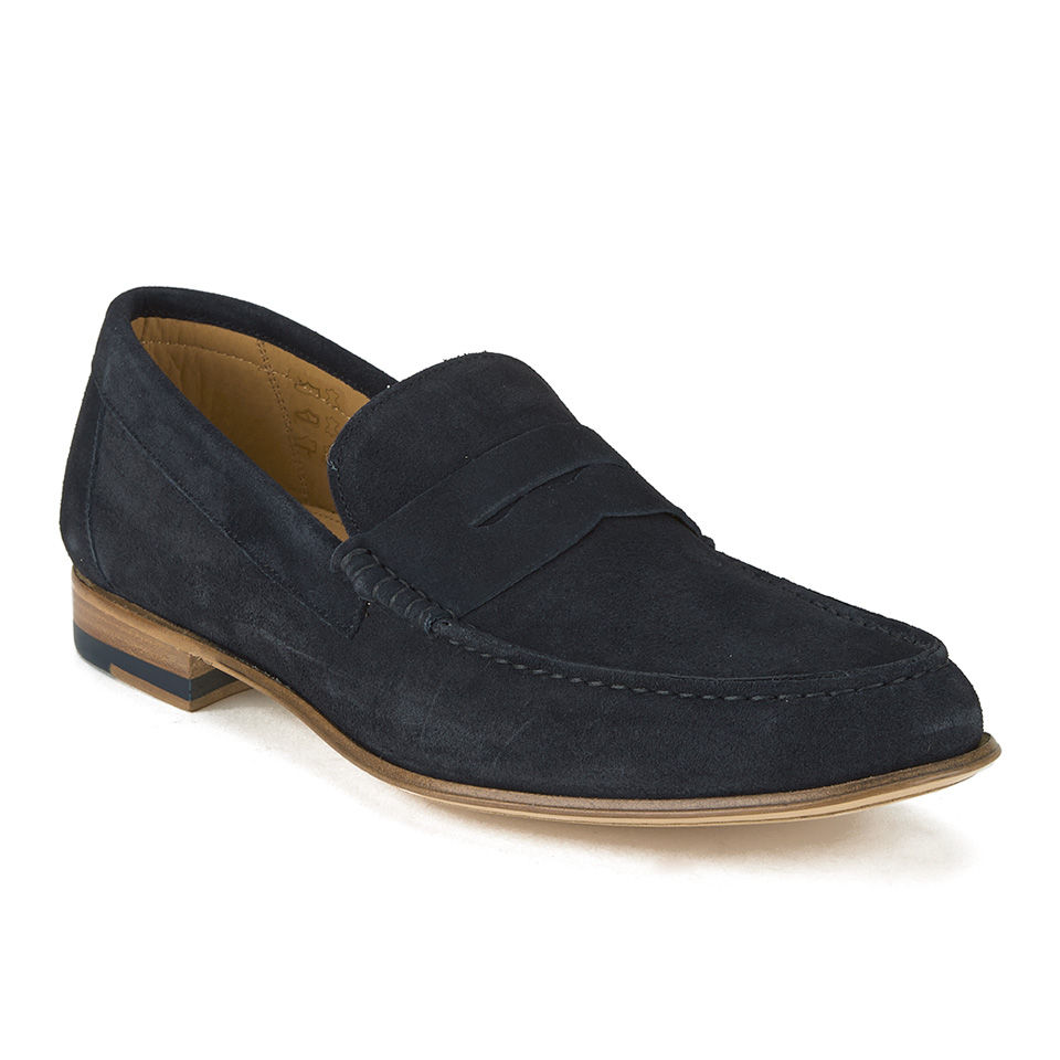 Paul Smith Shoes Men's Casey Suede Loafers - Space | Worldwide Delivery ...