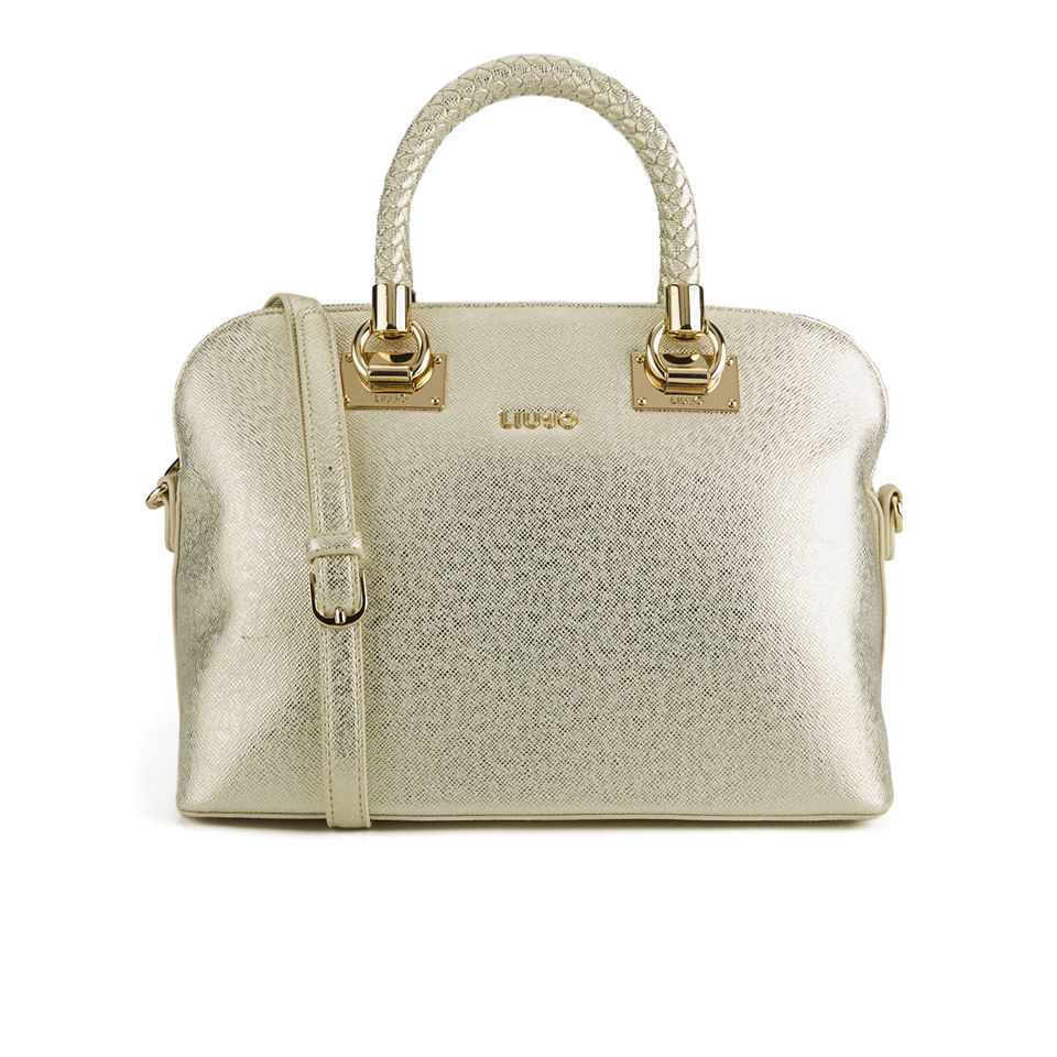 Liu Jo Women's Anna Small Shopper Bag - Light Gold