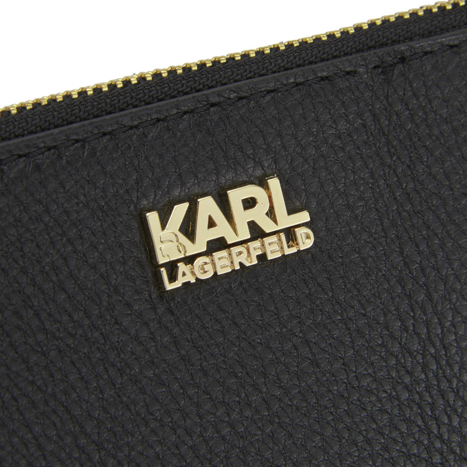 Karl Lagerfeld K/Grainy Shopper Bag - Black