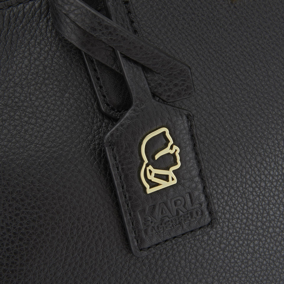 Karl Lagerfeld K/Grainy Shopper Bag - Black
