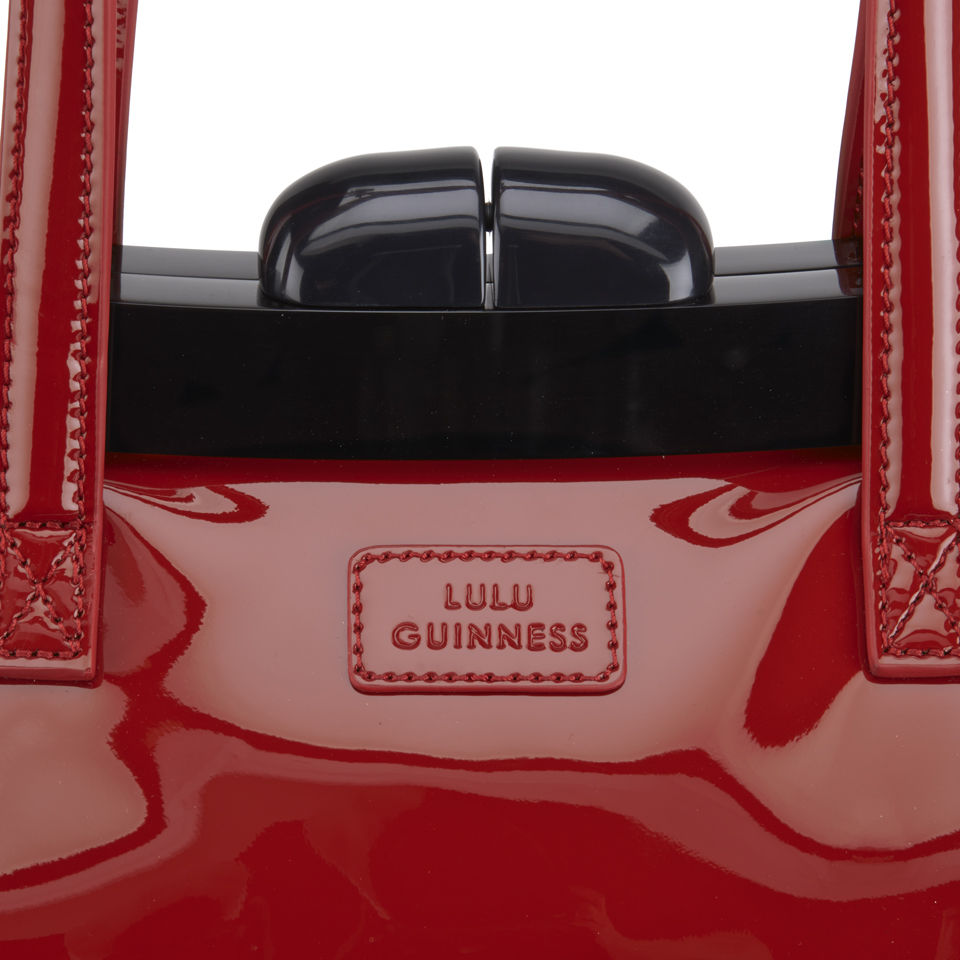 Lulu Guinness Women's Mid Pollyanna Tote Bag - Red