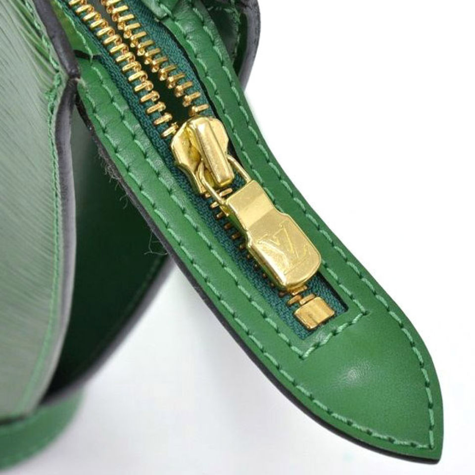 Louis Vuitton Vintage Green Epi Leather Saint Jacques PM Bag