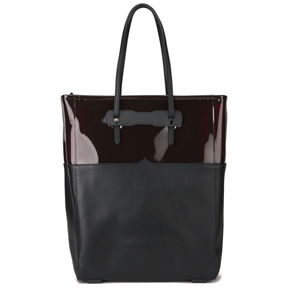 Hunter Women's Original Clear Shopper Bag - Burgundy