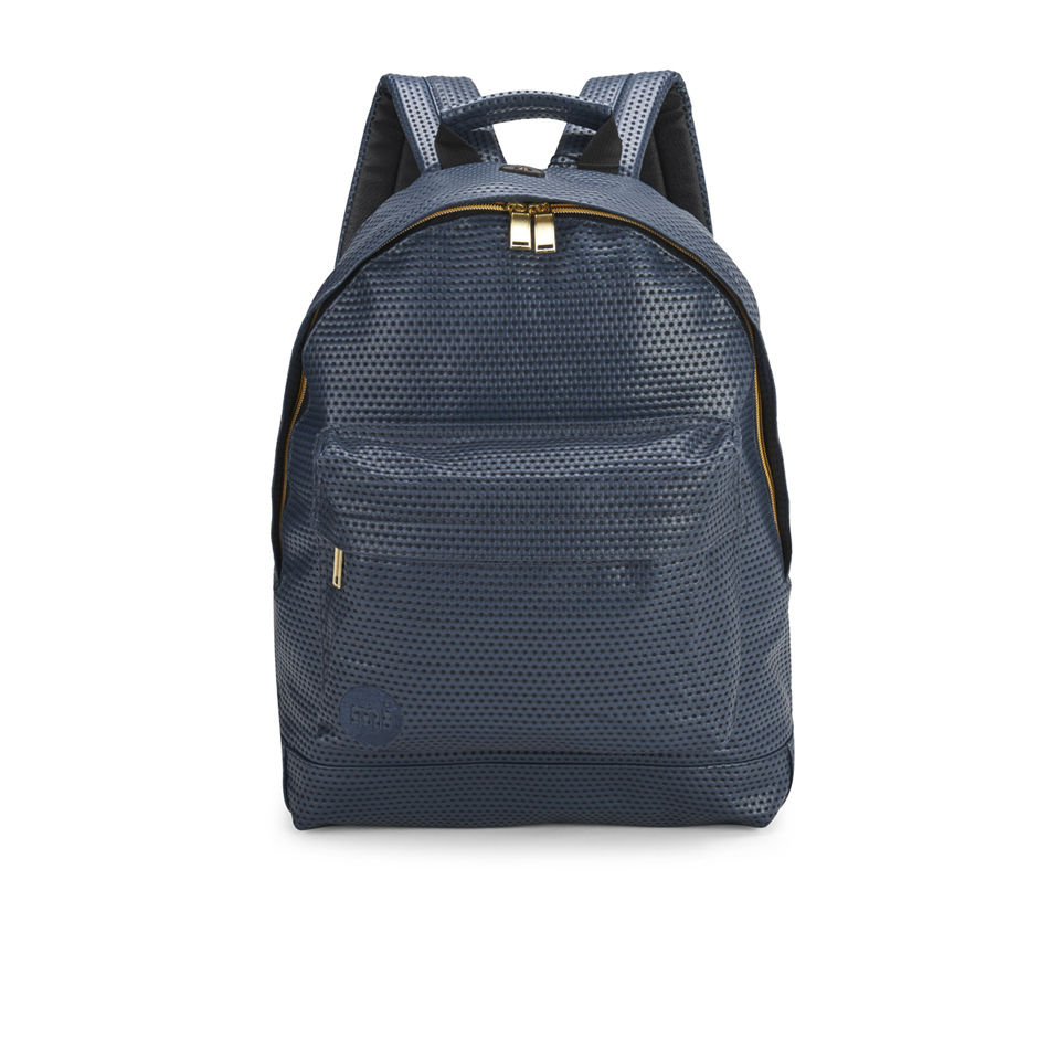 Mi-Pac Gold Perforated Backpack - Navy