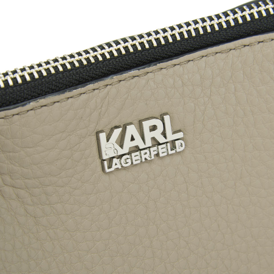 Karl Lagerfeld K/Grainy Shopper Bag - Taupe