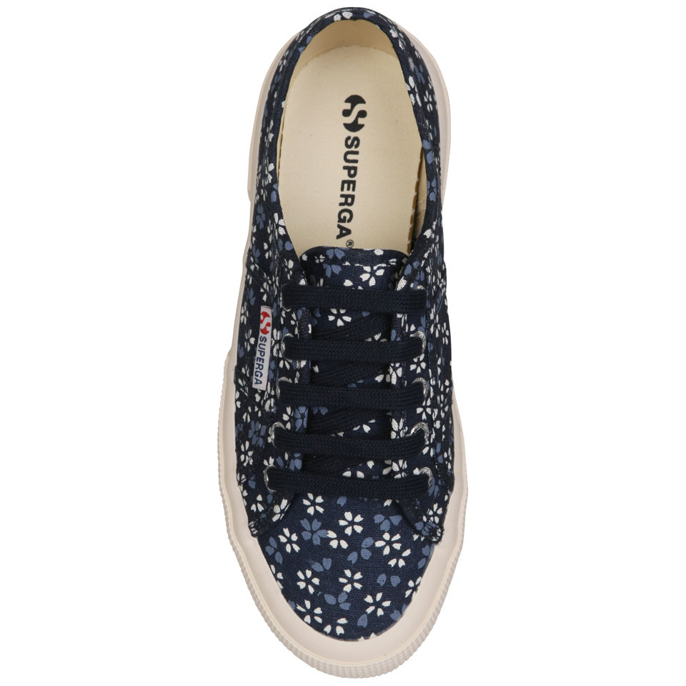 Superga 2750 spotted fabric top