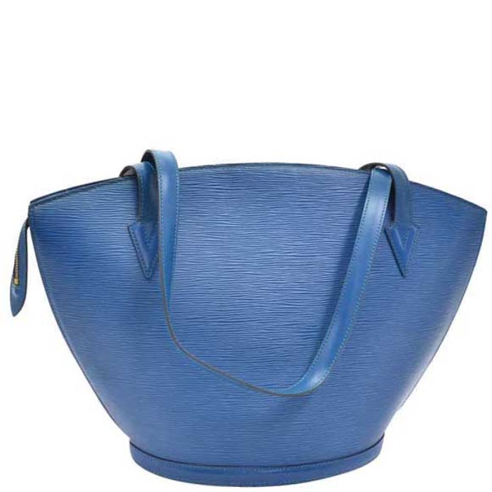 Louis Vuitton Vintage Blue Epi Leather Saint Jacques GM Bag
