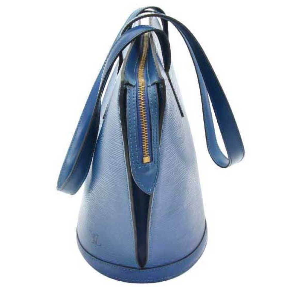 Louis Vuitton Vintage Blue Epi Leather Saint Jacques GM Bag
