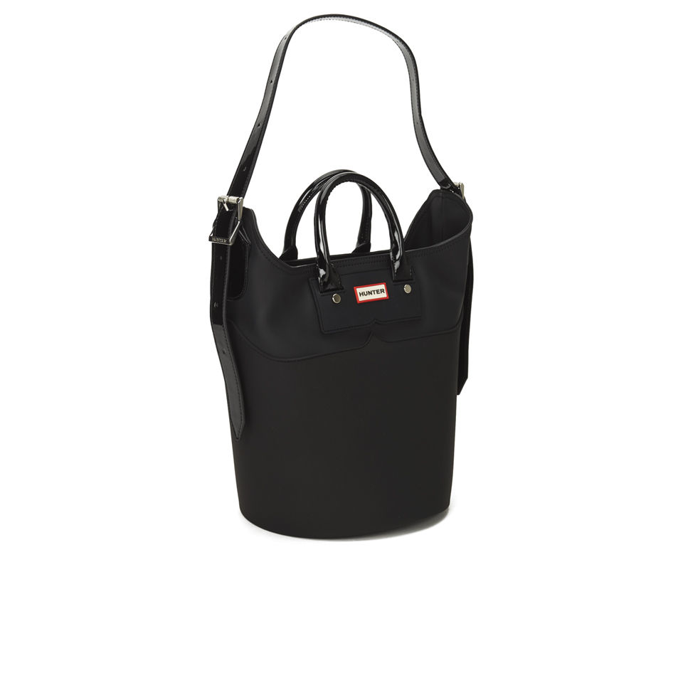 Hunter Women's Original Rubber Base Bucket Bag - Black