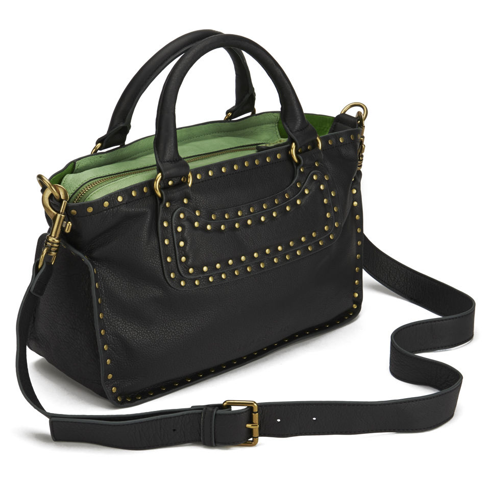 Liebeskind Women's Rena Vintage Stud Bowler Bag - Black