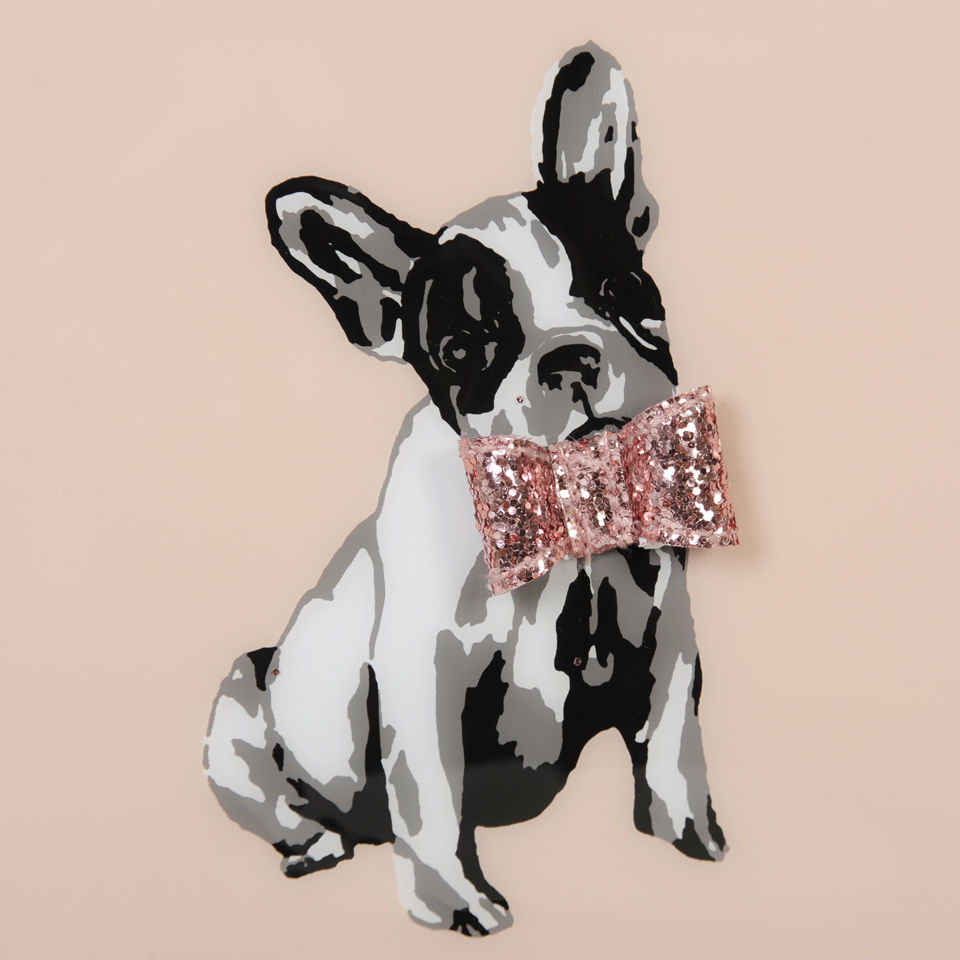 Ted Baker Women's Dogcon Cotton Print Small Ikon Bag - Baby Pink