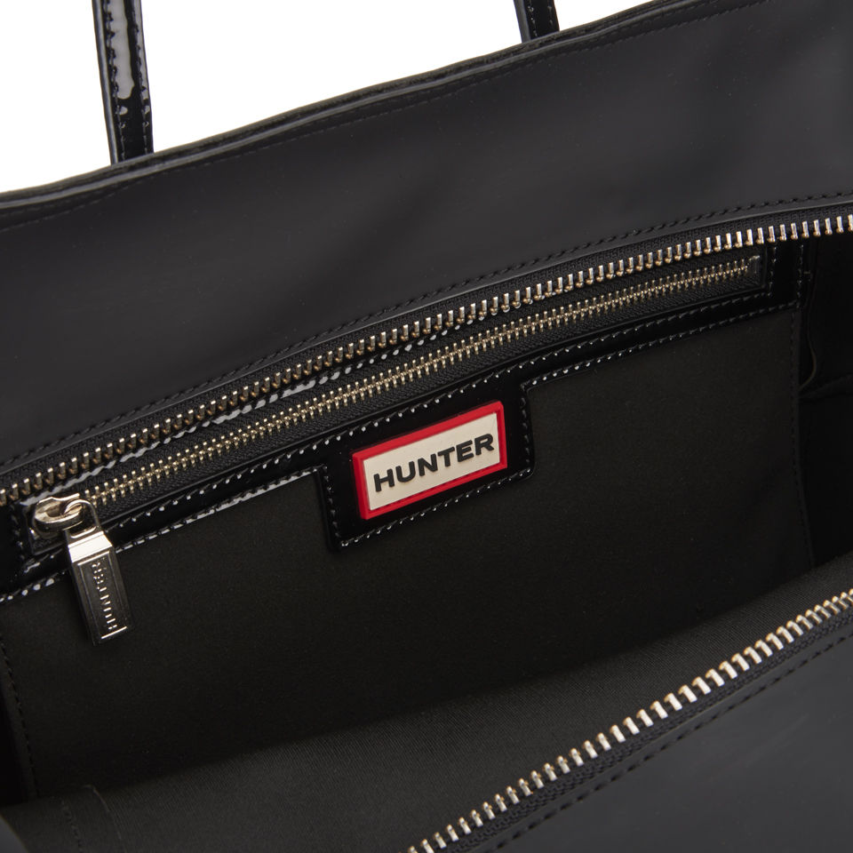 Hunter Women's Original Rubberised Shopper Bag - Black