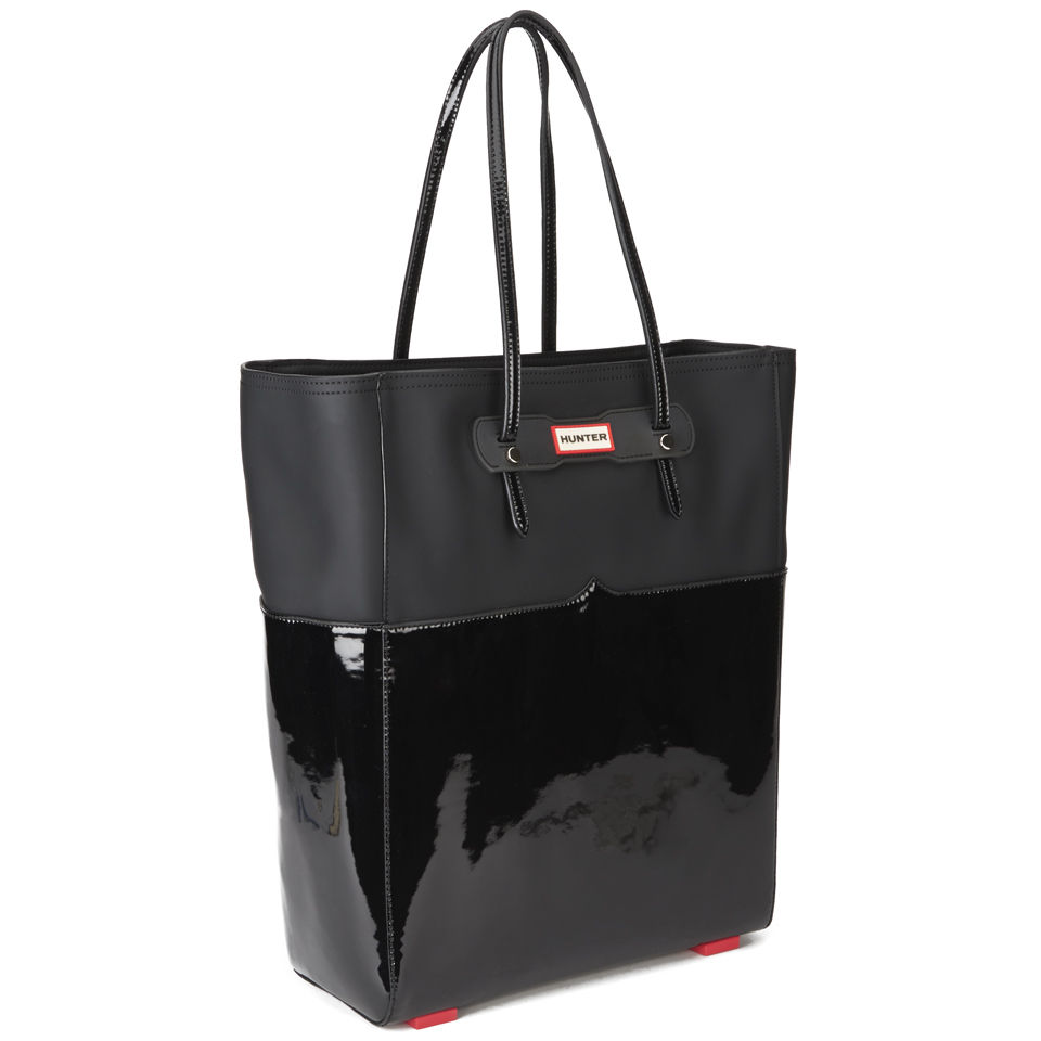 Hunter Women's Original Rubberised Shopper Bag - Black