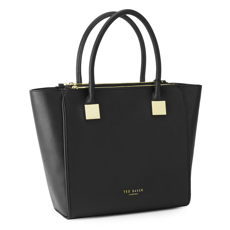 Ted Baker Naro Crosshatch Tote Bag - Black