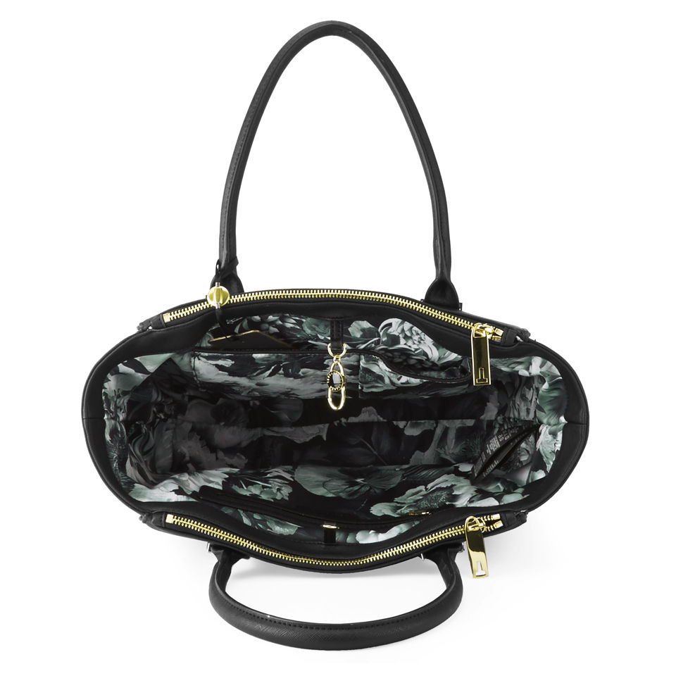 Ted Baker Naro Crosshatch Tote Bag - Black