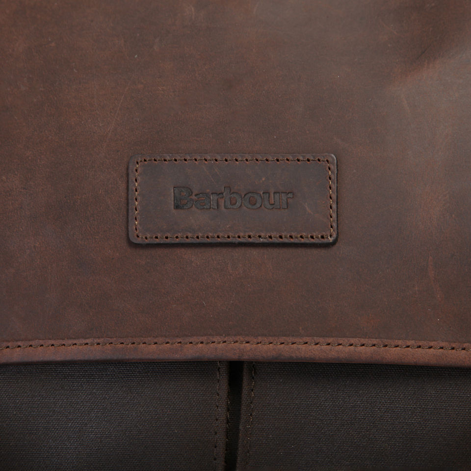 Barbour Unisex Portside Messenger Bag - Olive