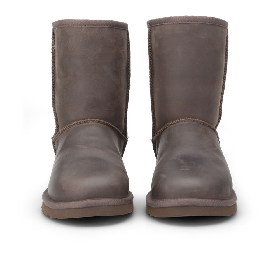 UGG Women s Classic Short Leather Sheepskin Boots Brownstone Coggles