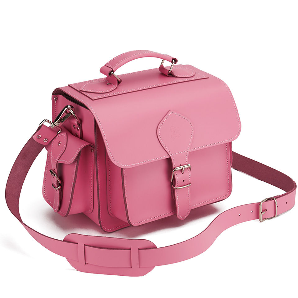 Grafea Leather Camera Bag  - Pink