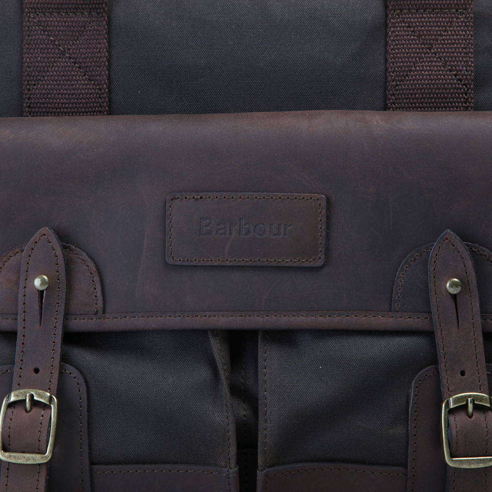 Barbour Unisex Mizzen Briefcase - Olive