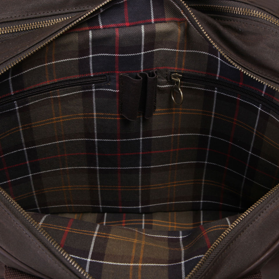 Barbour Unisex Mizzen Briefcase - Olive
