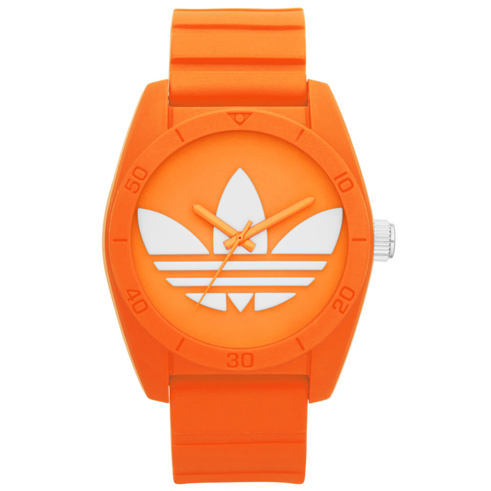 adidas Original Santiago Silicone Watch - Orange