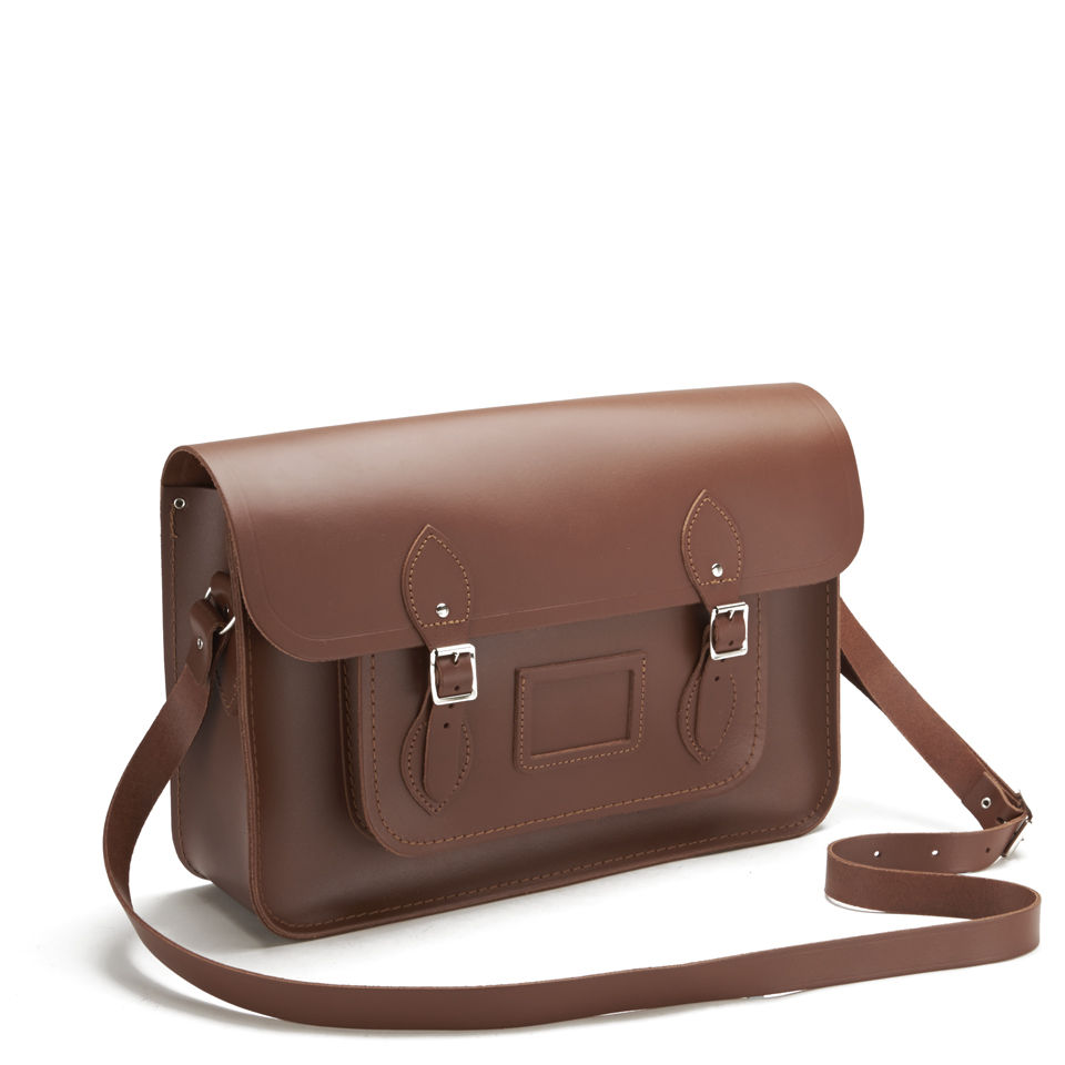 The Cambridge Satchel Company Men's 15 Inch Classic Satchel - Tan